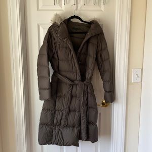 Uniqlo long down jacket